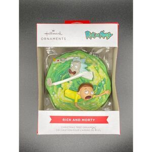 Hallmark Ornaments Rick and Morty Christmas Ornament NIB